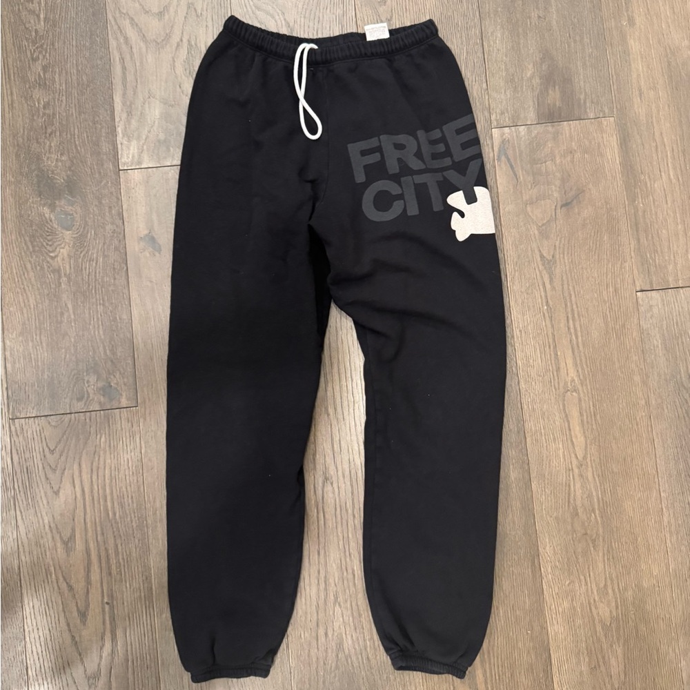 freecity Charcoal Joggers with Logo